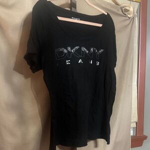 DKNY Black Short Sleeve Tee-10